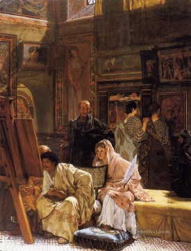  foto Lienzo - La galería de imágenes romántica Sir Lawrence Alma Tadema